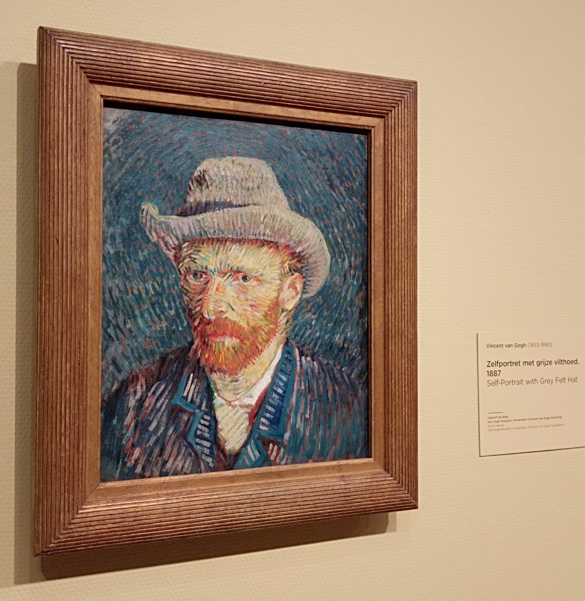 Autoportrét Van Gogha.